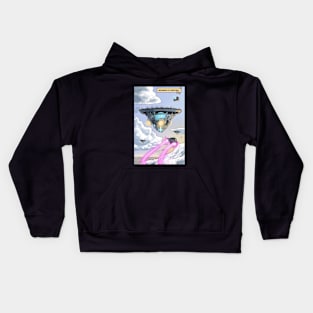 Arriving at Kerethius - one of the three Elevated Cities Kids Hoodie